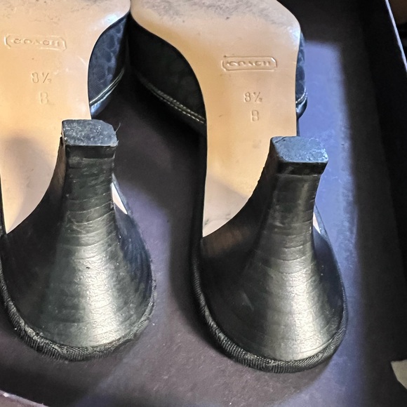 Coach kitten heel clogs 8.5 - Picture 8 of 8